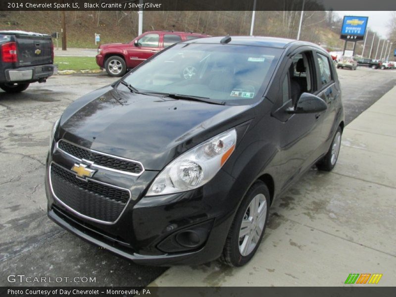 Black Granite / Silver/Silver 2014 Chevrolet Spark LS