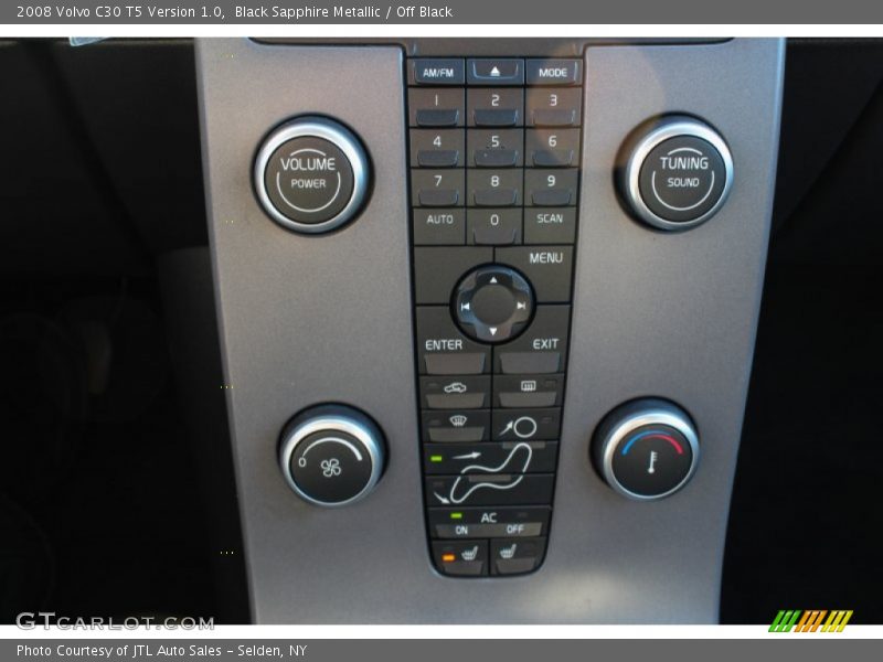 Black Sapphire Metallic / Off Black 2008 Volvo C30 T5 Version 1.0