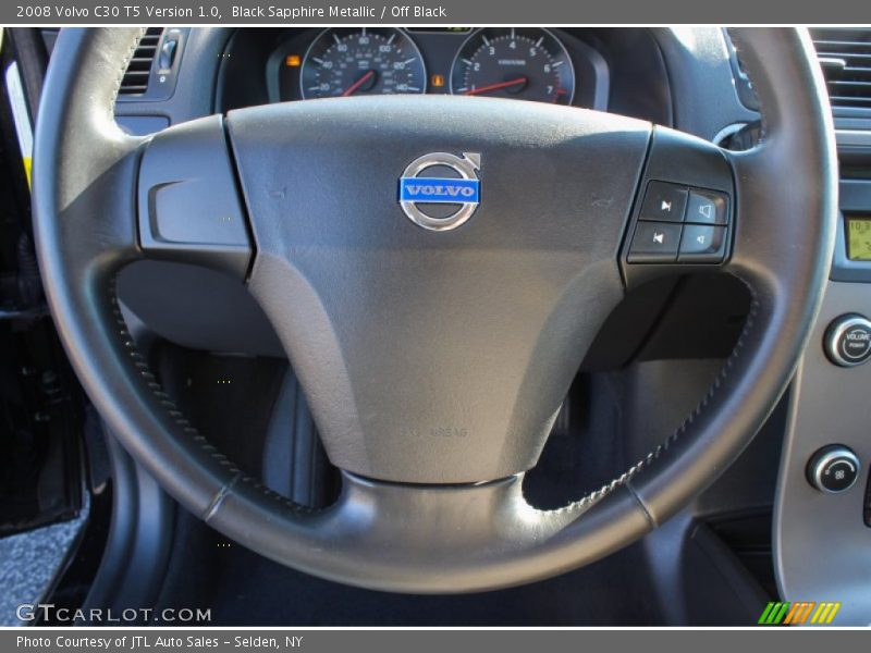 Black Sapphire Metallic / Off Black 2008 Volvo C30 T5 Version 1.0