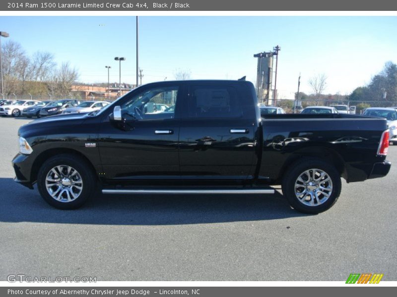 Black / Black 2014 Ram 1500 Laramie Limited Crew Cab 4x4