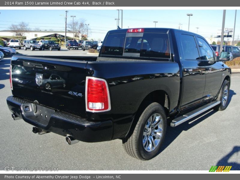 Black / Black 2014 Ram 1500 Laramie Limited Crew Cab 4x4