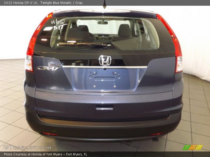 Twilight Blue Metallic / Gray 2013 Honda CR-V LX