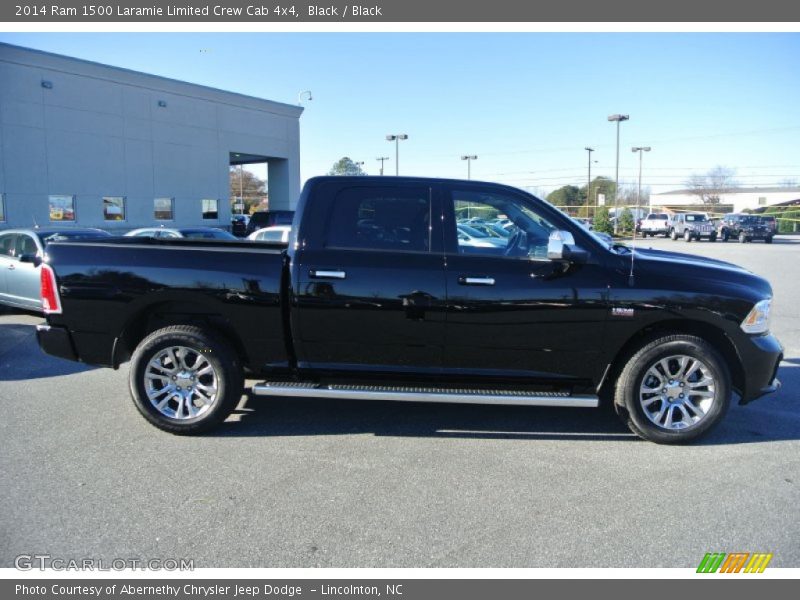 Black / Black 2014 Ram 1500 Laramie Limited Crew Cab 4x4