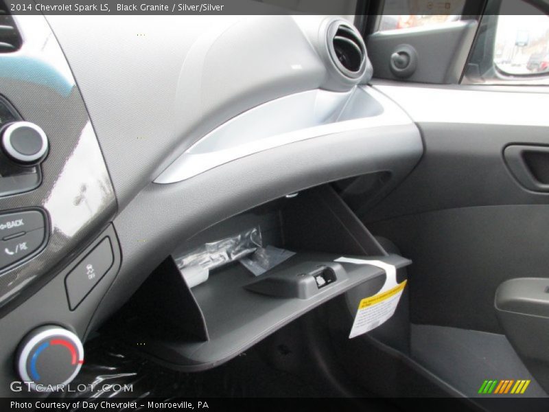 Black Granite / Silver/Silver 2014 Chevrolet Spark LS