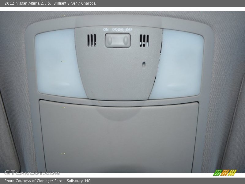 Brilliant Silver / Charcoal 2012 Nissan Altima 2.5 S