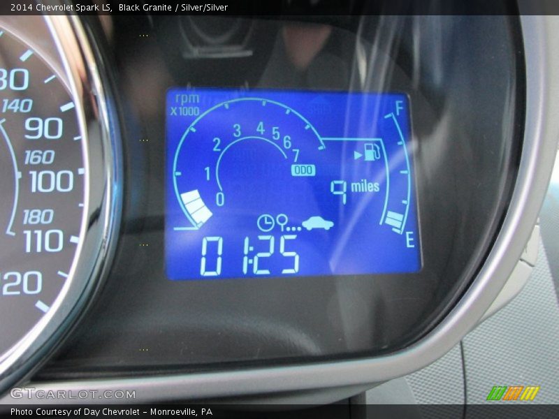 Black Granite / Silver/Silver 2014 Chevrolet Spark LS
