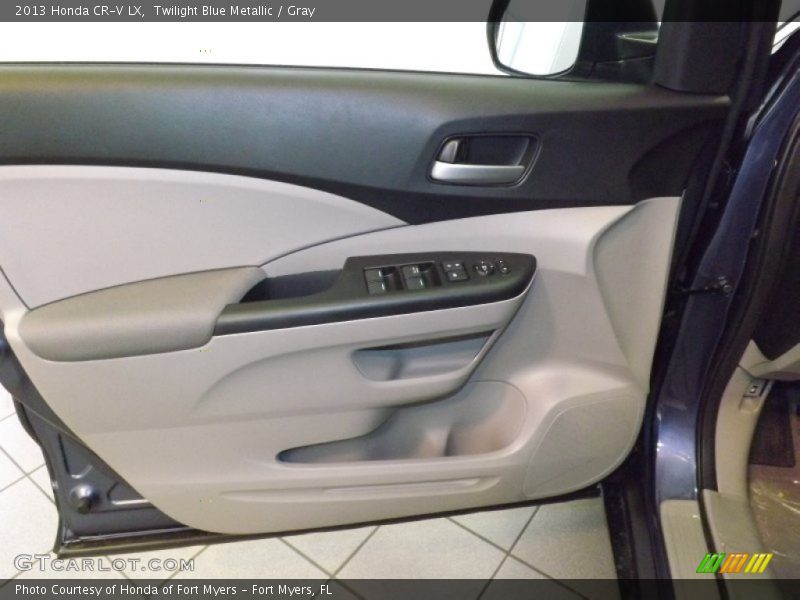 Twilight Blue Metallic / Gray 2013 Honda CR-V LX