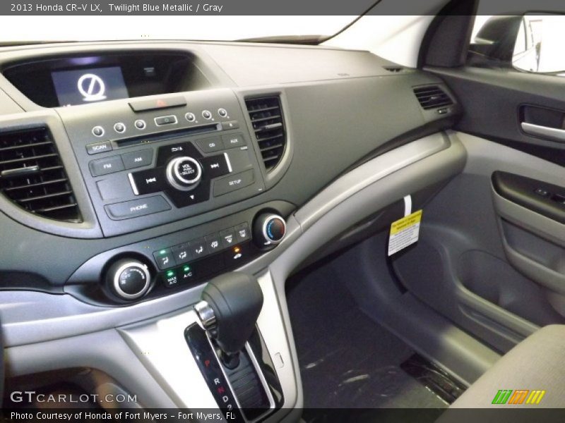 Twilight Blue Metallic / Gray 2013 Honda CR-V LX