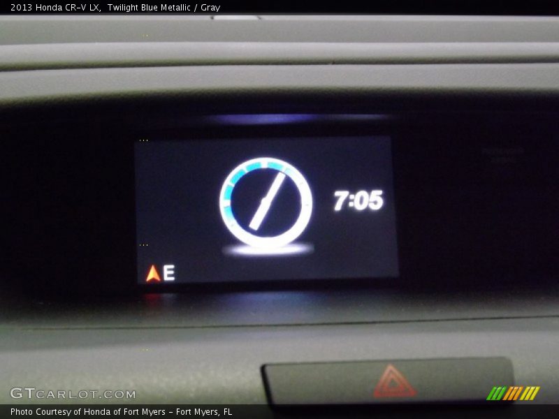 Twilight Blue Metallic / Gray 2013 Honda CR-V LX