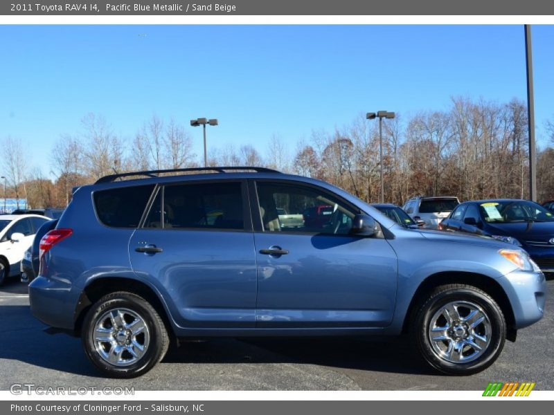 Pacific Blue Metallic / Sand Beige 2011 Toyota RAV4 I4
