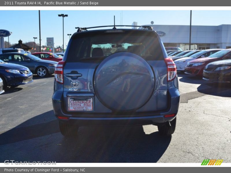 Pacific Blue Metallic / Sand Beige 2011 Toyota RAV4 I4