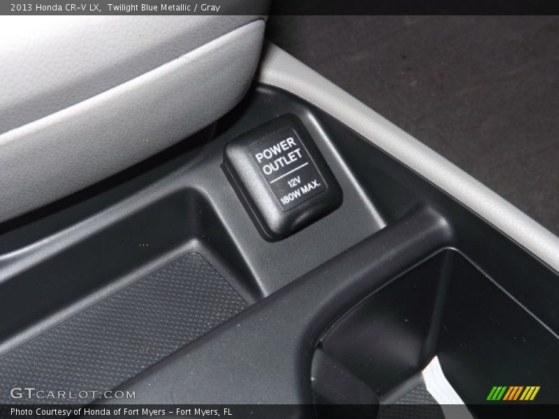 Twilight Blue Metallic / Gray 2013 Honda CR-V LX