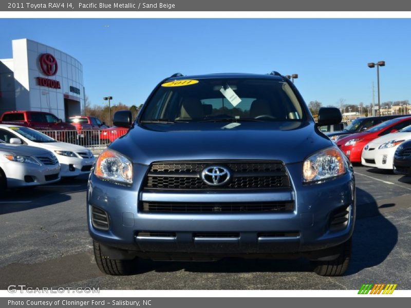 Pacific Blue Metallic / Sand Beige 2011 Toyota RAV4 I4