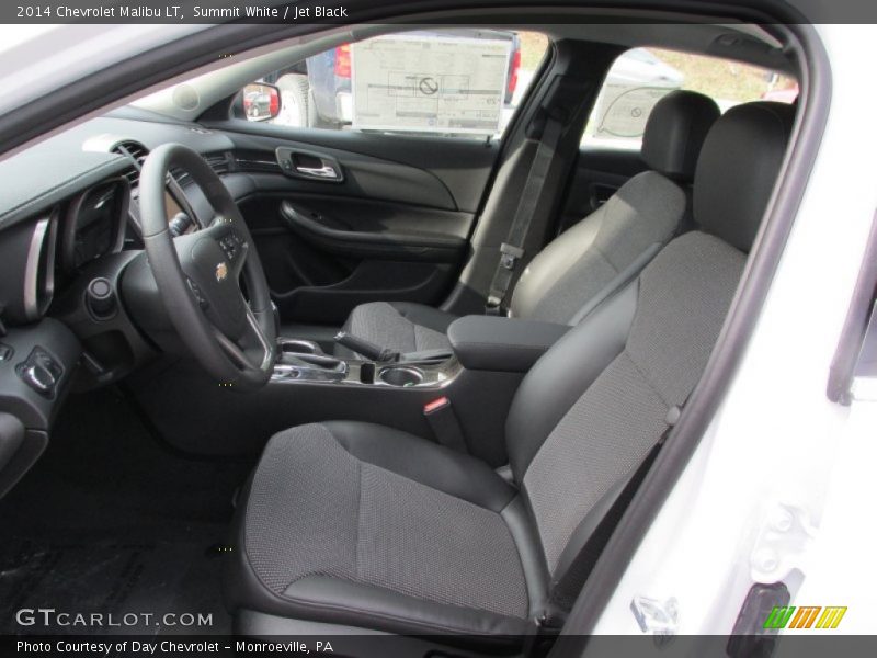 Summit White / Jet Black 2014 Chevrolet Malibu LT