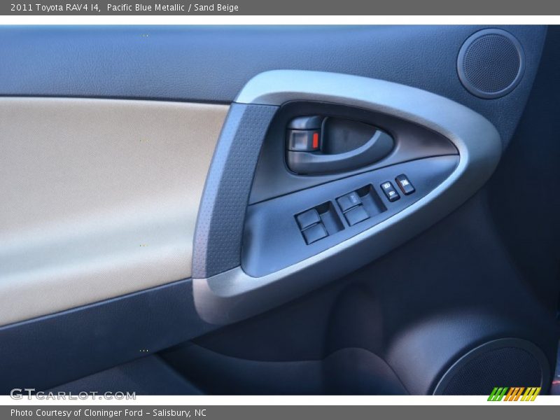 Pacific Blue Metallic / Sand Beige 2011 Toyota RAV4 I4
