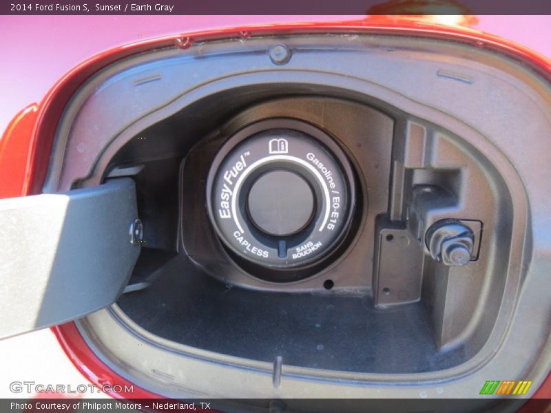 Sunset / Earth Gray 2014 Ford Fusion S