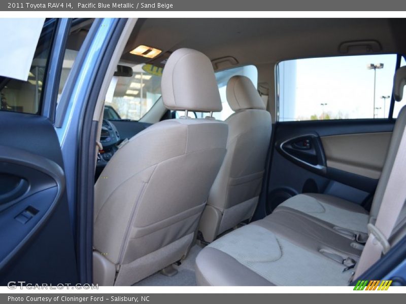 Pacific Blue Metallic / Sand Beige 2011 Toyota RAV4 I4