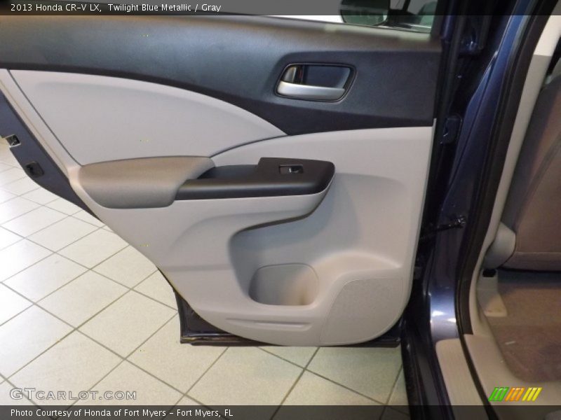 Twilight Blue Metallic / Gray 2013 Honda CR-V LX