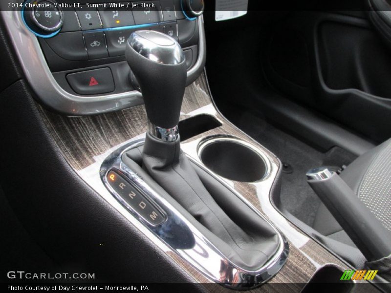 Summit White / Jet Black 2014 Chevrolet Malibu LT