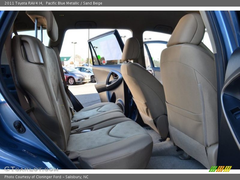 Pacific Blue Metallic / Sand Beige 2011 Toyota RAV4 I4