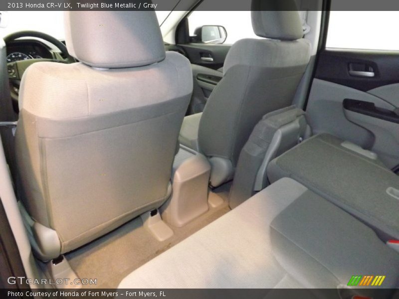 Twilight Blue Metallic / Gray 2013 Honda CR-V LX