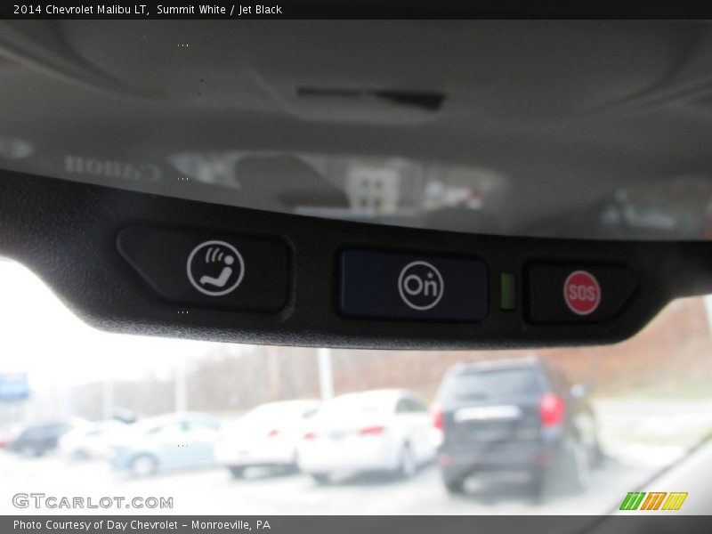 Summit White / Jet Black 2014 Chevrolet Malibu LT