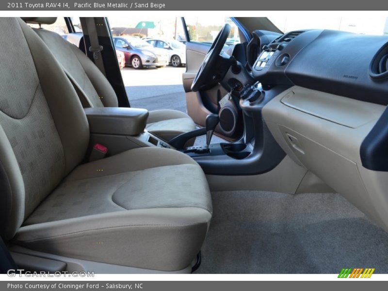 Pacific Blue Metallic / Sand Beige 2011 Toyota RAV4 I4