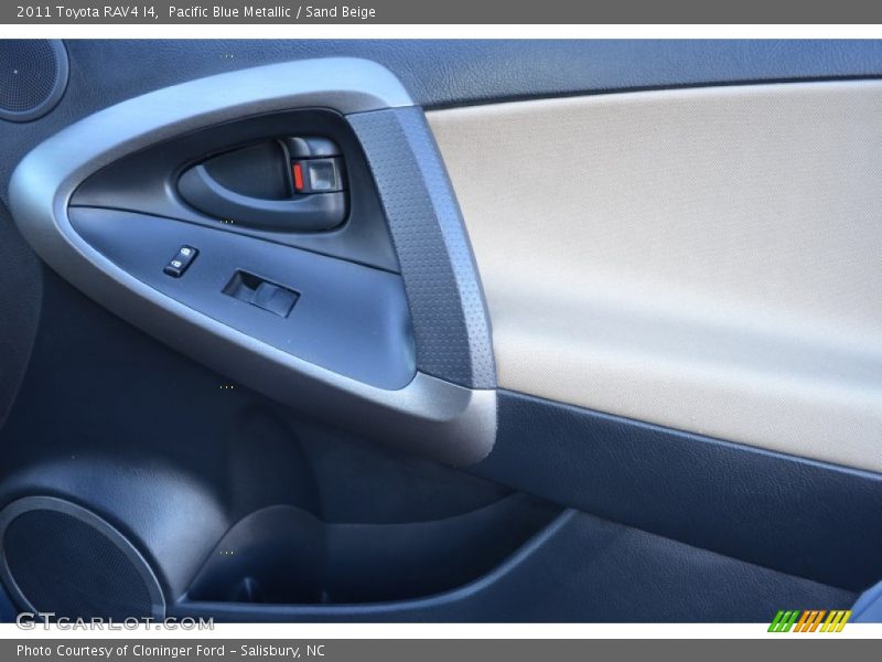 Pacific Blue Metallic / Sand Beige 2011 Toyota RAV4 I4