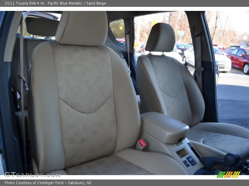 Pacific Blue Metallic / Sand Beige 2011 Toyota RAV4 I4
