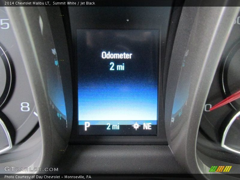 Summit White / Jet Black 2014 Chevrolet Malibu LT