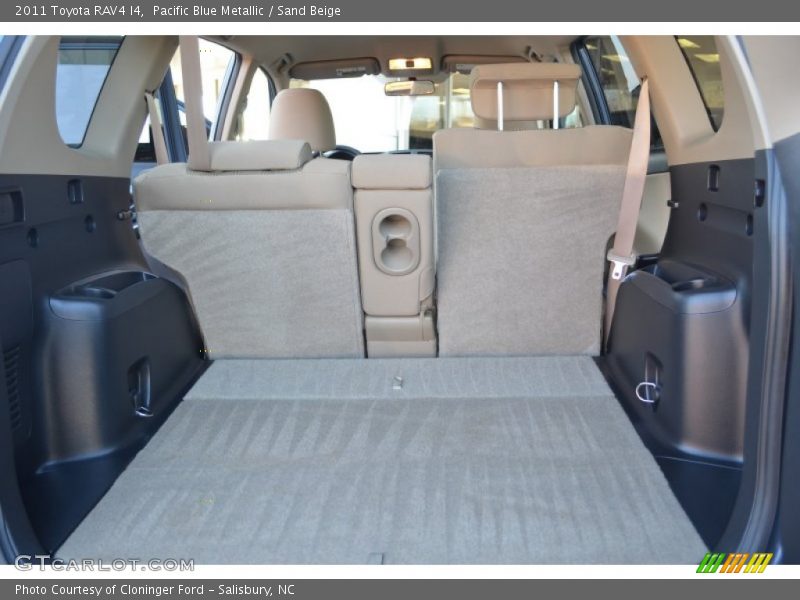 Pacific Blue Metallic / Sand Beige 2011 Toyota RAV4 I4