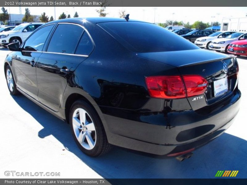 Black / Titan Black 2012 Volkswagen Jetta TDI Sedan