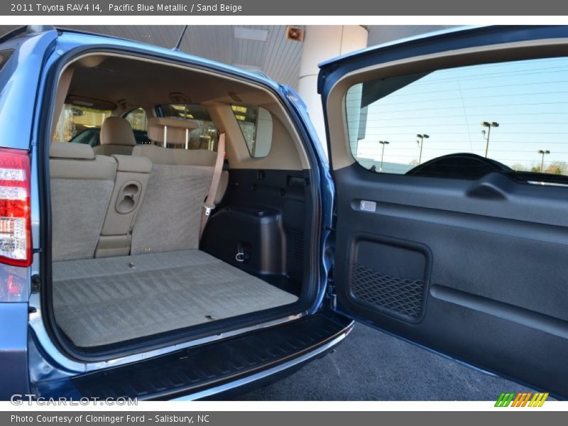 Pacific Blue Metallic / Sand Beige 2011 Toyota RAV4 I4