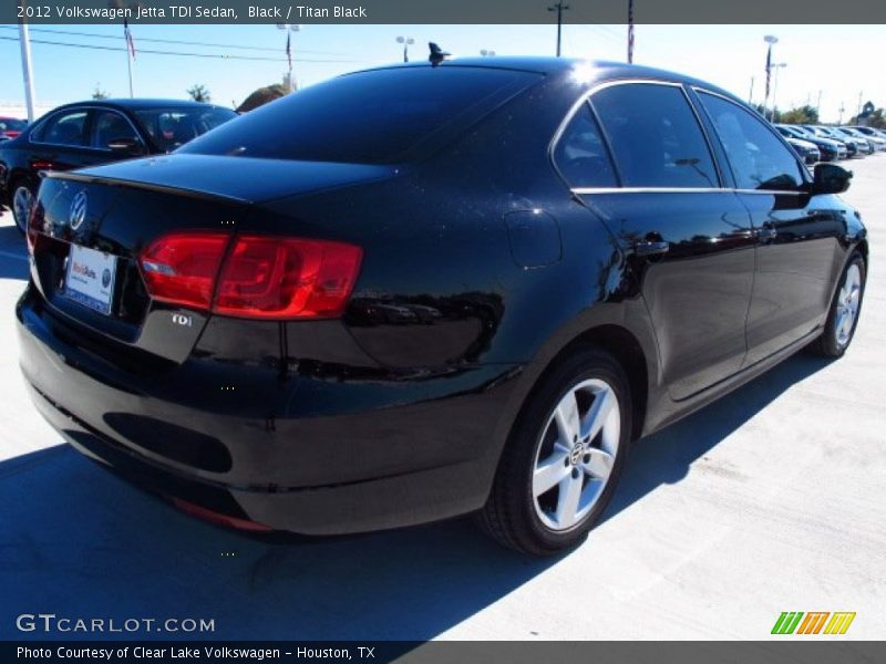 Black / Titan Black 2012 Volkswagen Jetta TDI Sedan