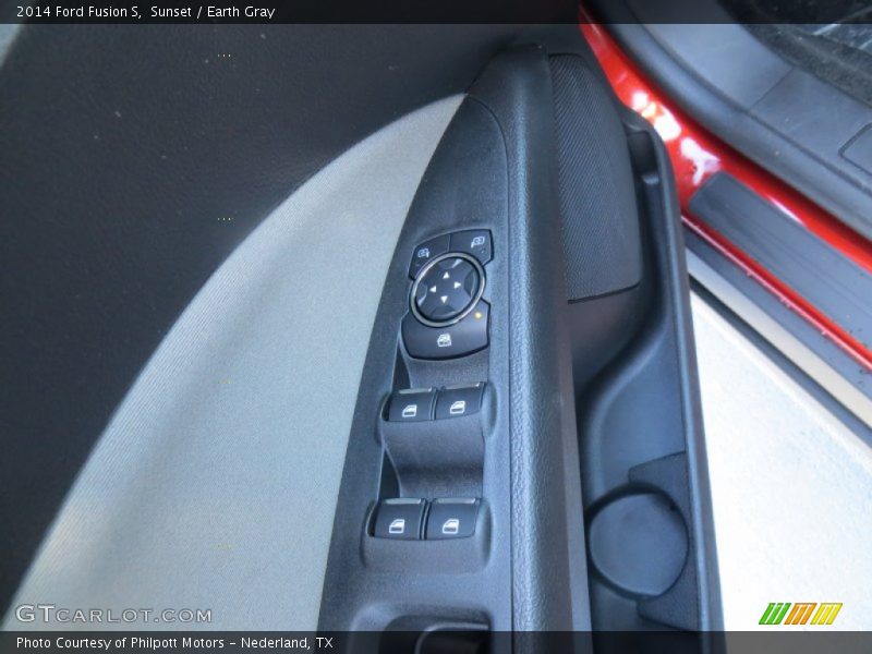 Sunset / Earth Gray 2014 Ford Fusion S