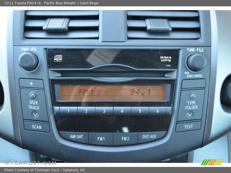 Pacific Blue Metallic / Sand Beige 2011 Toyota RAV4 I4