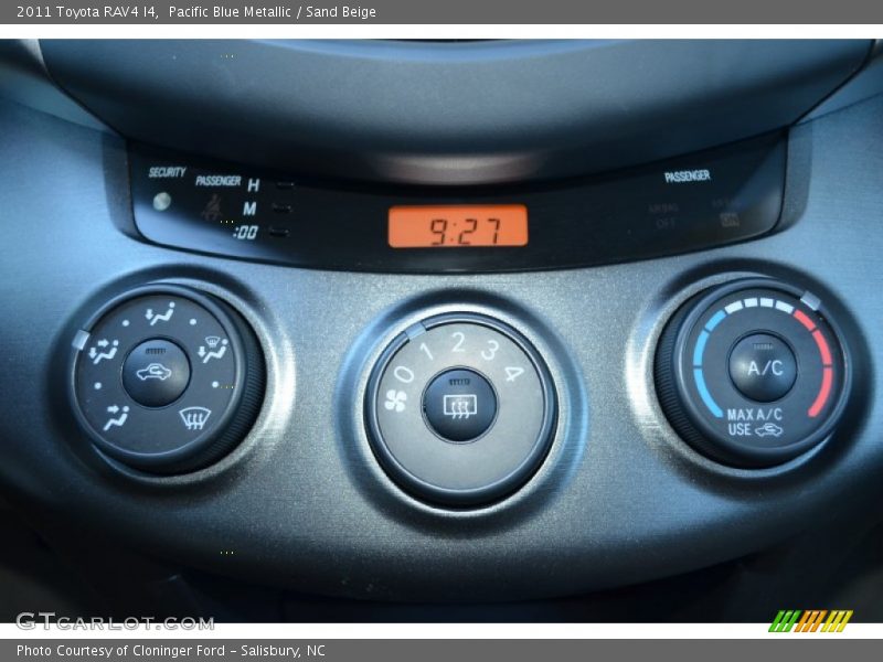 Pacific Blue Metallic / Sand Beige 2011 Toyota RAV4 I4