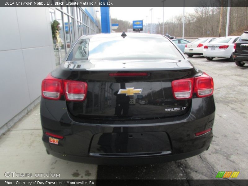 Black Granite Metallic / Jet Black 2014 Chevrolet Malibu LT