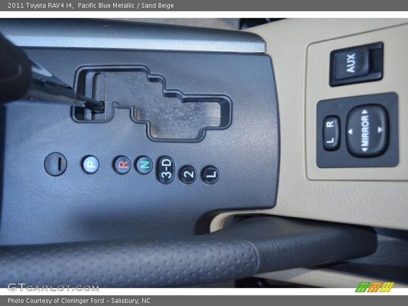 Pacific Blue Metallic / Sand Beige 2011 Toyota RAV4 I4
