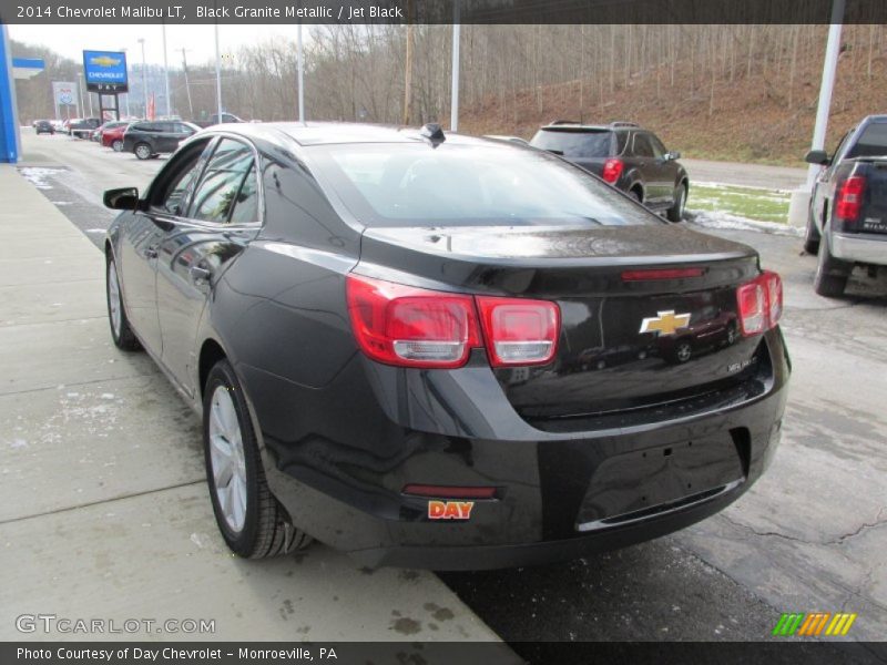 Black Granite Metallic / Jet Black 2014 Chevrolet Malibu LT