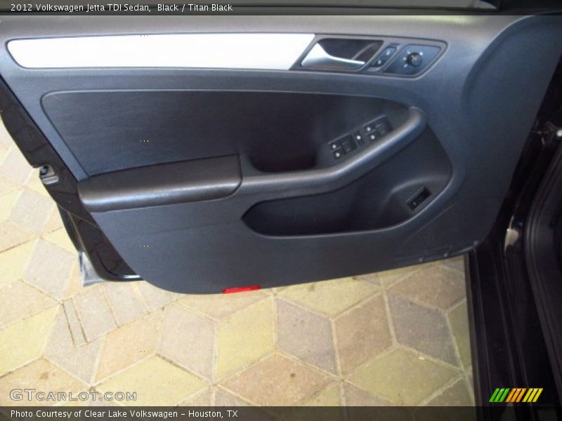Black / Titan Black 2012 Volkswagen Jetta TDI Sedan