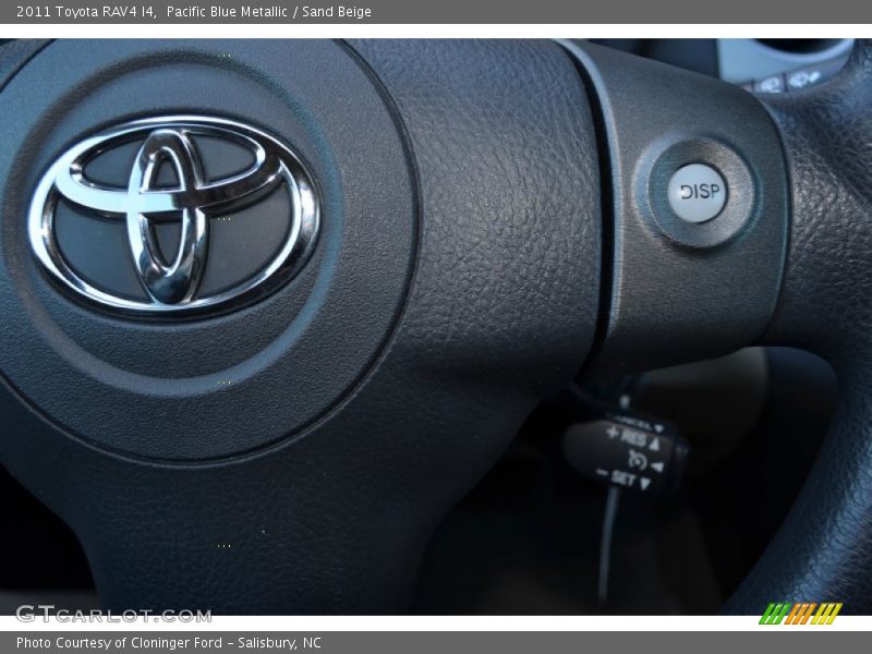 Pacific Blue Metallic / Sand Beige 2011 Toyota RAV4 I4