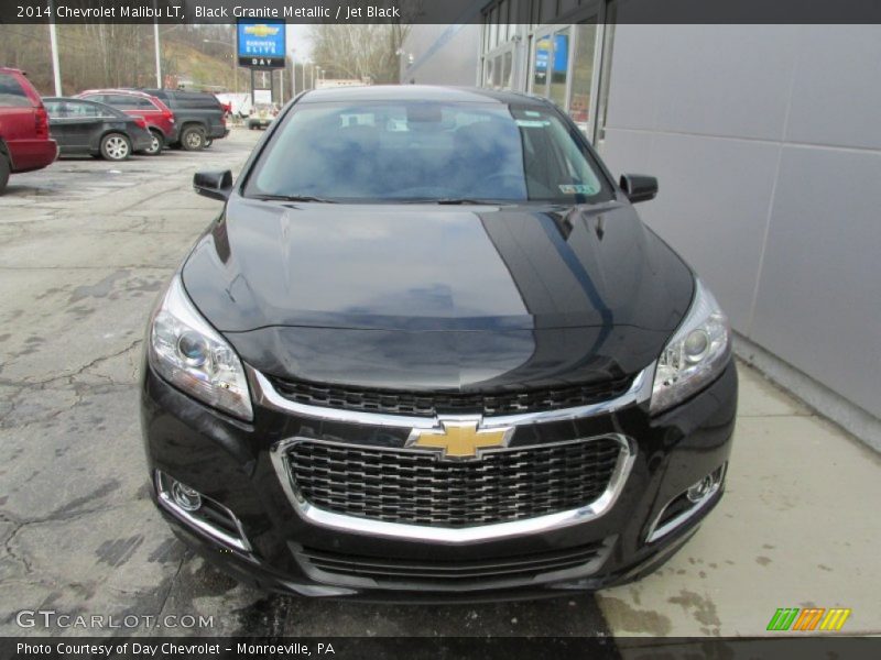 Black Granite Metallic / Jet Black 2014 Chevrolet Malibu LT