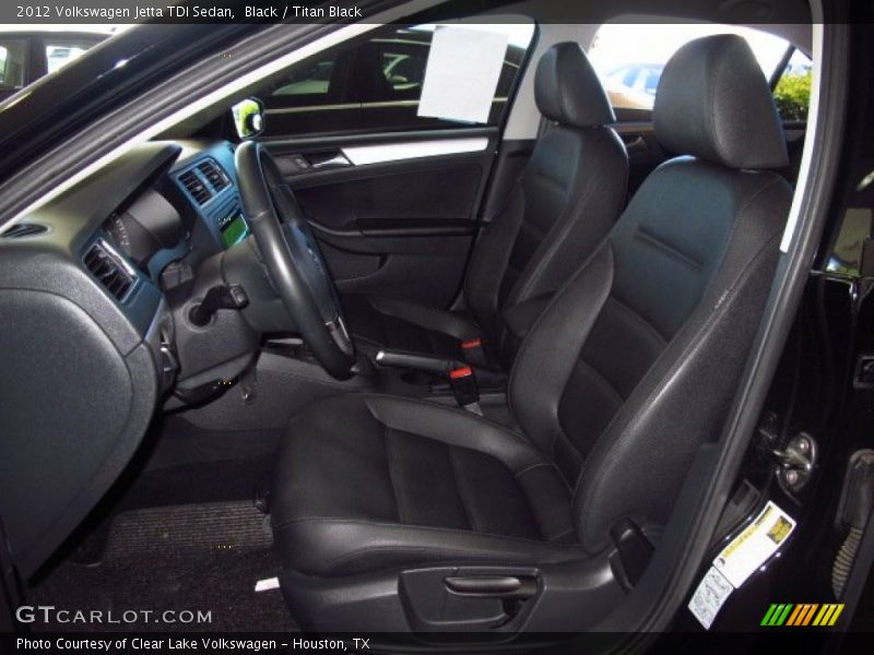 Black / Titan Black 2012 Volkswagen Jetta TDI Sedan