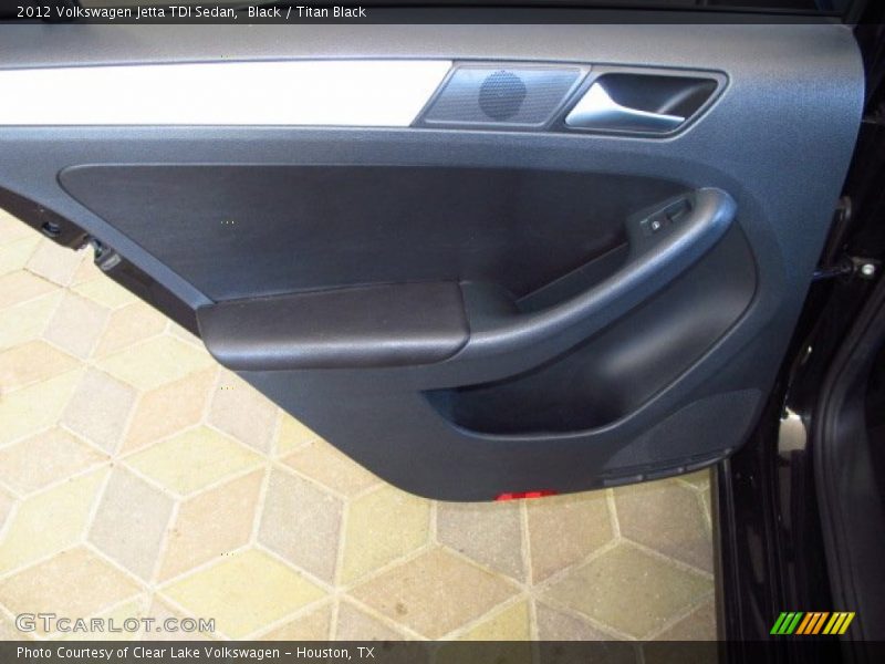 Black / Titan Black 2012 Volkswagen Jetta TDI Sedan