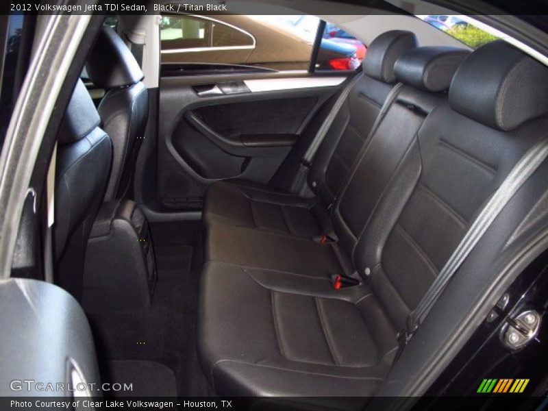 Black / Titan Black 2012 Volkswagen Jetta TDI Sedan