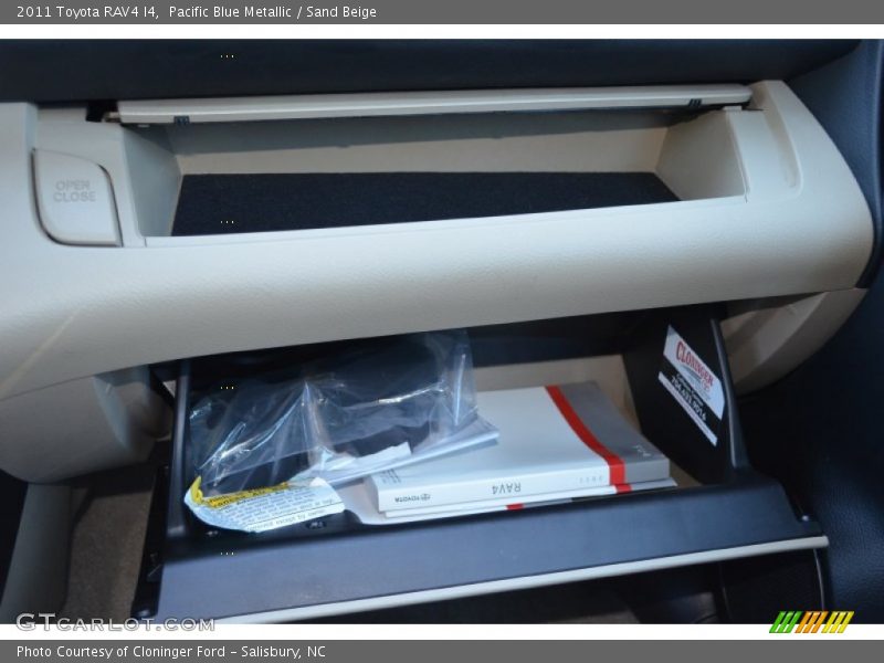 Pacific Blue Metallic / Sand Beige 2011 Toyota RAV4 I4