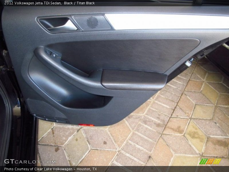 Black / Titan Black 2012 Volkswagen Jetta TDI Sedan
