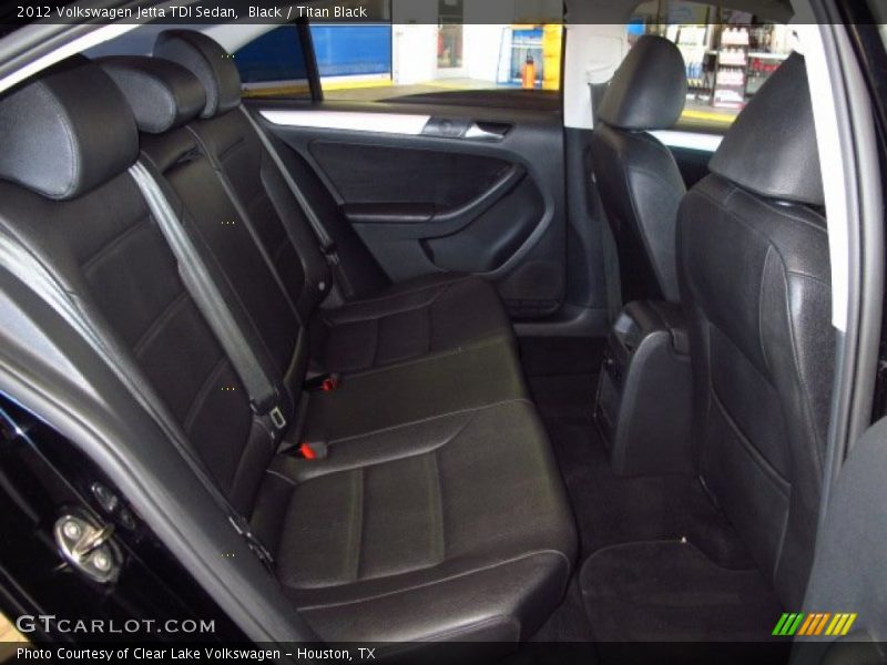 Black / Titan Black 2012 Volkswagen Jetta TDI Sedan