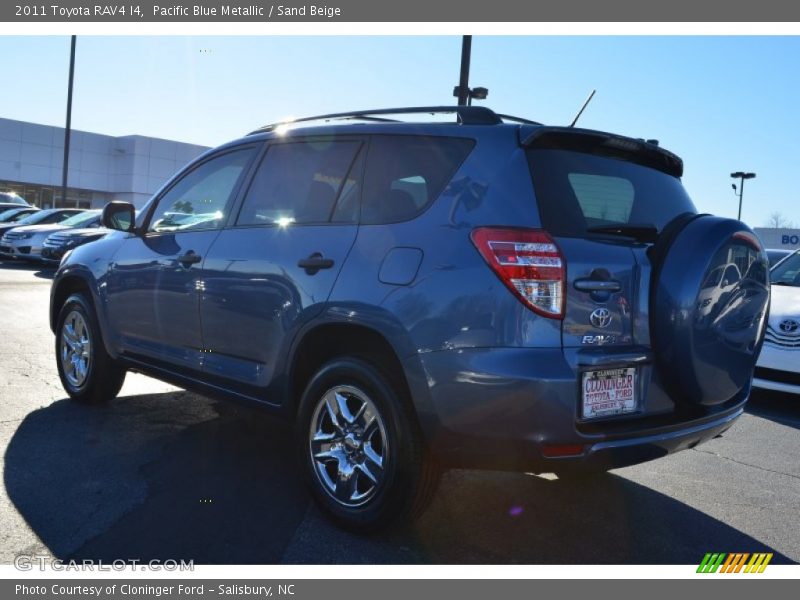 Pacific Blue Metallic / Sand Beige 2011 Toyota RAV4 I4